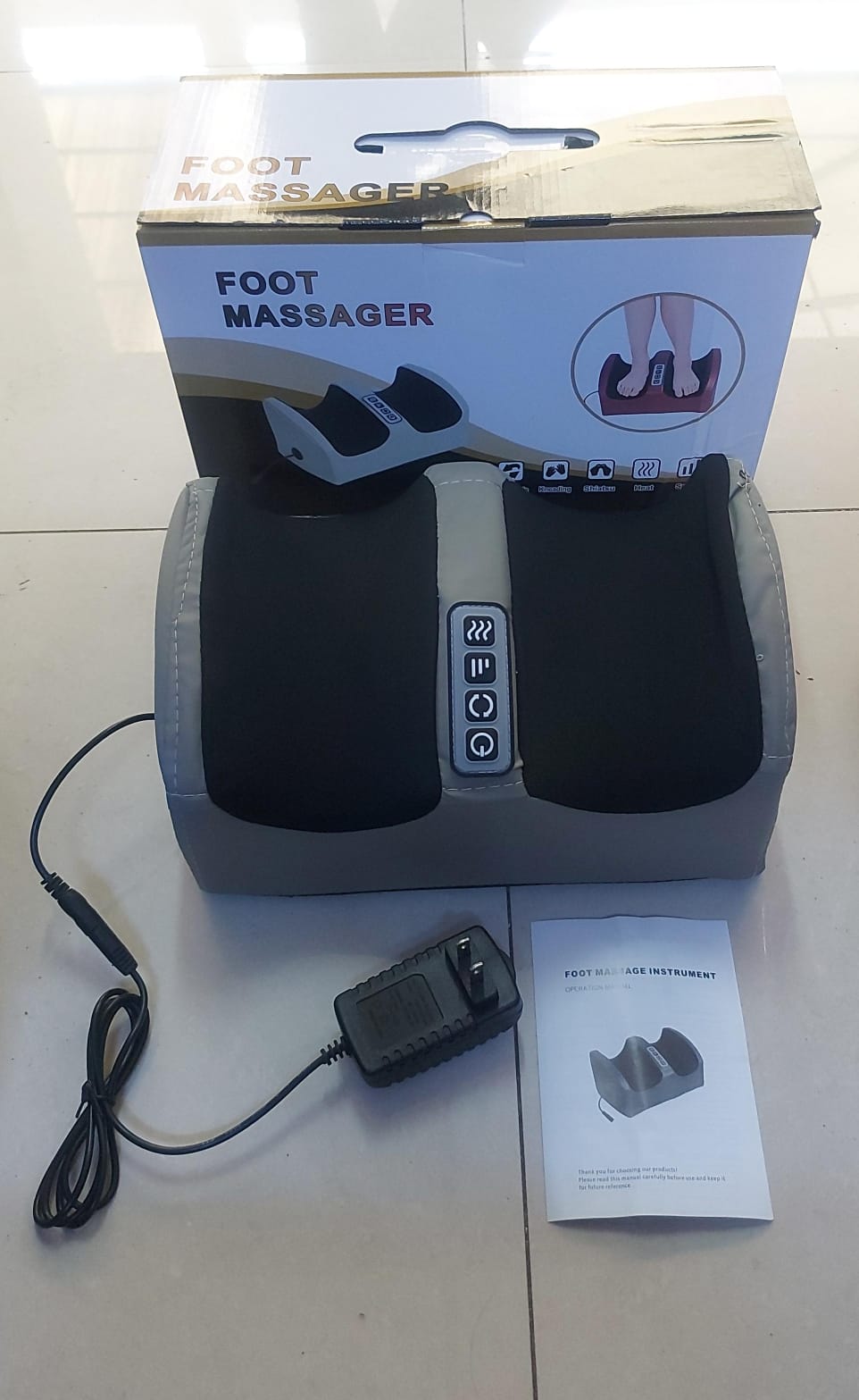 MASAJEADOR DE PIES 💆 ¡Despídete del cansancio con un masaje profesional en casa!