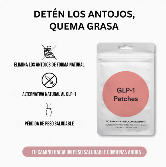 BAJA DE PESO - PARCHES QUEMA GRASA🔥 ¡Dile adiós a los antojos y hola a tu nueva figura! 🔥